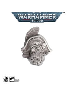 Пін Starforged & Warhammer 40K Brooch Space Pirate Ork Kaptin Badrukk