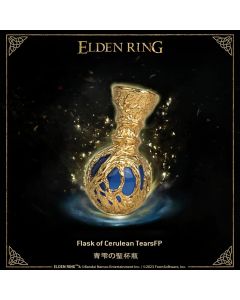 Срібна підвіска з позолотою Starforged Elden Ring Flask of Crimson Tears (Blue)