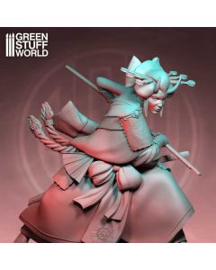 Мініатюра 1/24 Green Stuff World: Oda Models - Jin, The Wind Dancer
