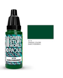 Акрилова фарба Green Stuff World Opaque Colors: Dark Evergreen (17ml)