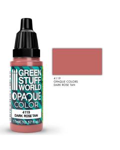 Акрилова фарба Green Stuff World Opaque Colors: Dark Rose Tan (17ml)