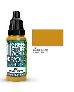 Акрилова фарба Green Stuff World Opaque Colors: Golden Brown (17ml)