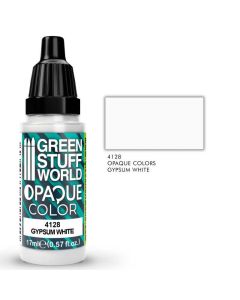 Акрилова фарба Green Stuff World Opaque Colors: Gypsum White (17ml)