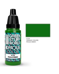Акрилова фарба Green Stuff World Opaque Colors: Pickle Green (17ml)