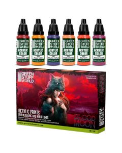 Набір акрилових фарб Green Stuff World: Paint Set - Blood Moon