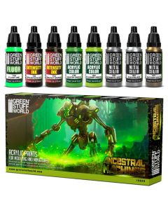 Набір акрилових фарб Green Stuff World: Paint Set - Ancestral Machines