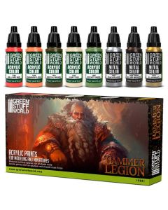 Набір акрилових фарб Green Stuff World: Paint Set - Hammer Legion