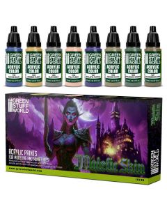 Набір акрилових фарб Green Stuff World: Paint Set - Malefic Skin