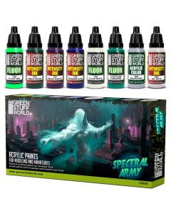 Набір акрилових фарб Green Stuff World: Paint Set - Spectral Army