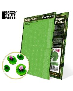 Декоративна рослина Green Stuff World: Paper Plants - Lilly Pads