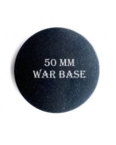 Кругла підставка для мініатюр War Base 50 мм