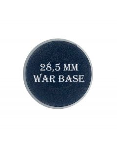 Кругла підставка для мініатюр War Base 28,5 мм