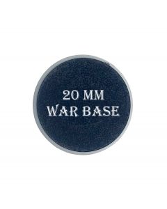 Кругла підставка для мініатюр War Base 20 мм