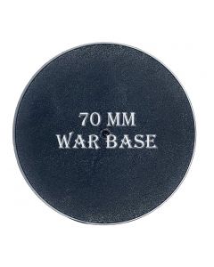 Кругла підставка для мініатюр War Base 70 мм