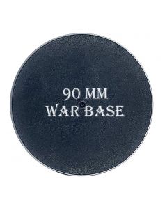 Кругла підставка для мініатюр War Base 90 мм