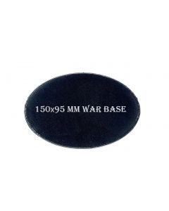 Овальна підставка для мініатюр War Base 150х95 мм