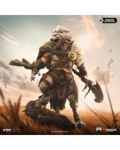 Колекційна статуетка Iron Studios: Statue Ajani Goldmane - Magic: The Gathering - Art Scale 1/10