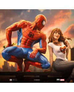 Колекційна статуетка Iron Studios: Statue Spider-Man and Mary Jane - Marvel Comics - Diorama 1/6