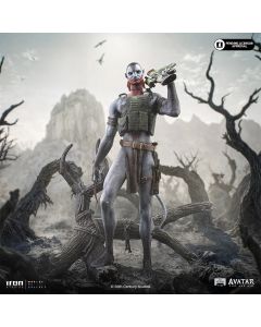 Колекційна статуетка Iron Studios: Statue Miles Quaritch – Avatar 3: Fire and Ash – Art Scale 1/10