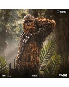 Колекційна статуетка Iron Studios: Statue Chewbacca and Tokkat - Star Wars - Art Scale 1/10