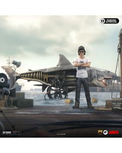 Колекційна статуетка Iron Studios: Statue Steven Spielberg & Jaws 50th Anniversary – Deluxe Art Scale 1/10