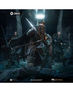 Колекційна статуетка Iron Studios: Statue Gimli Unleashed - The Lord of the Rings - Art Scale 1/10