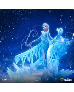 Колекційна статуетка Iron Studios: Statue Elsa Deluxe – Frozen – Art Scale 1/10
