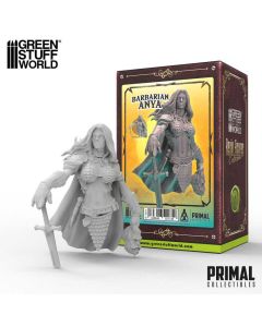 Мініатюра 1/12 Green Stuff World: PRIMAL Collectibles - Barbarian Anya
