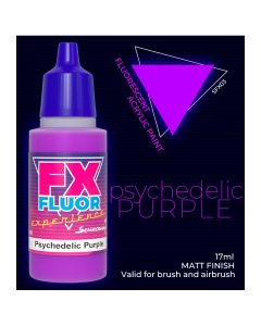 Акрилова фарба Scale 75: FX Fluor Experience: Psychedelic Purple (17ml)