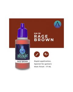 Акрилова фарба Scale 75: Instant Colors: Rage Brown (17ml)