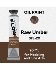 Олійна фарба Scale 75: Floww Oils: Raw Umber (20ml)