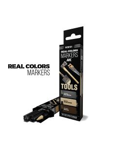 Набір акрилових маркерів AK Interactive Real Colors Markers Set: Tools