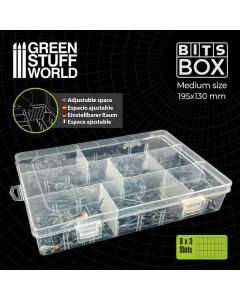 Органайзер для транспортування дрібних деталей Green Stuff World: Storage Bits Boxes M