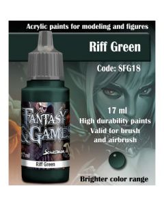 Акрилова фарба Scale 75: Fantasy & Games: Riff Green (17ml)