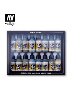 Набір акрилових фарб Vallejo: Model Air: RLM Colors