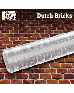 Текстурний валик Green Stuff World: Rolling Pin Dutch Bricks