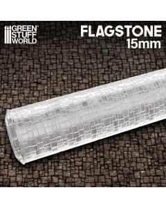 Текстурний валик Green Stuff World: Rolling Pin Flagstone 15mm