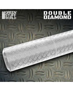 Текстурний валик Green Stuff World: Rolling Pin Double Diamond