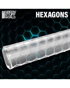 Текстурний валик Green Stuff World: Rolling Pin Hexagons