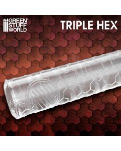 Текстурний валик Green Stuff World: Rolling Pin Triplehex