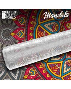 Текстурний валик Green Stuff World: Rolling Pin Mandala