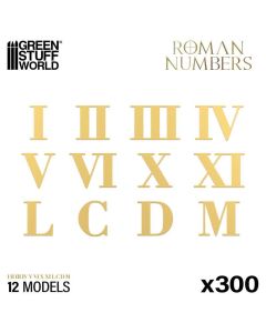 Елементи декору Green Stuff World: Roman Numbers