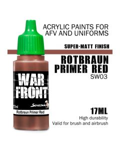 Акрилова фарба Scale 75: Warfront: Rotbraun Primer Red (17ml)