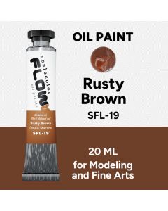 Олійна фарба Scale 75: Floww Oils: Rusty Brown (20ml)