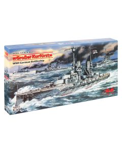 Збірна модель корабля ICM: “Großer Kurfürst”