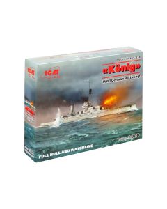 Збірна модель корабля ICM: Лінкор “König”
