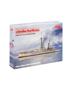 Збірна модель корабля ICM: “Groβer Kurfürst”