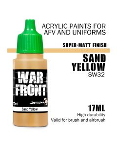 Акрилова фарба Scale 75: Warfront: Sand Yellow (17ml)