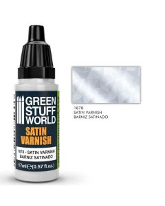 Сатиновий акриловий лак Green Stuff World: Satin Varnish 17ml