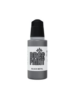 Акрилова фарба Scale 75: Drop & Paint: Black Metal (17ml)